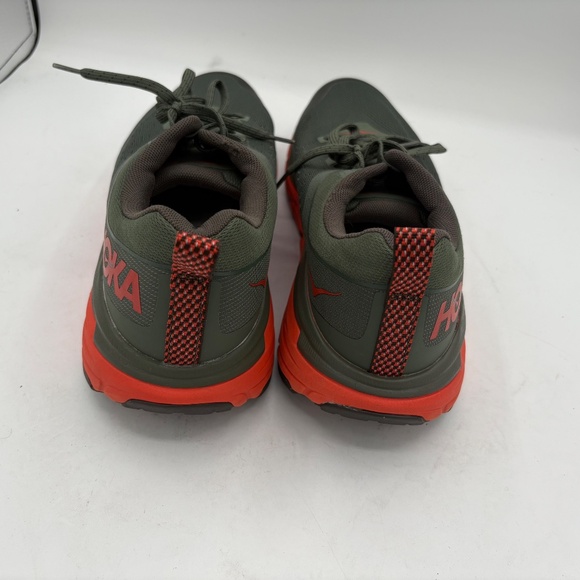 Hoka Challenger Men’s 10.5 ATR 6 1106510 Green Orange Trail Running No Insoles - Picture 3 of 14